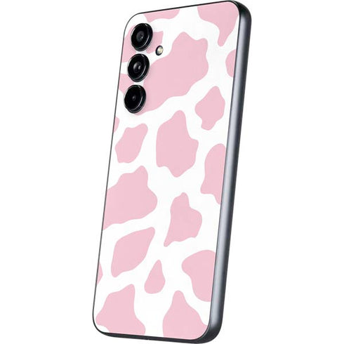 Pink Cow Print Galaxy A54 5G Skin